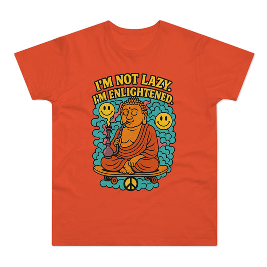 Bhudda's Enlightenment Cannabis Men's T-shirt, Cool Tee, Unisex Shirt, Stoner Fashion, Gift for Weed Lovers, Alltime Highs