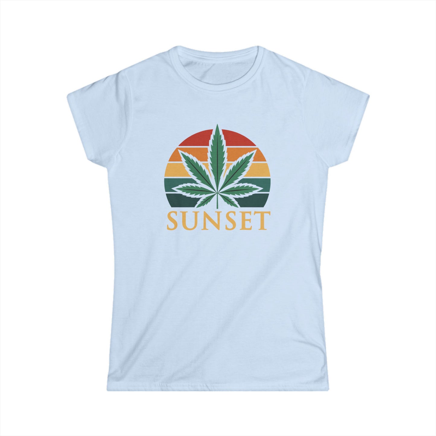 Sunset Cannabis Women’s Softstyle Tee, Chill Vibe Shirt, Gift for 420 Enthusiasts, Eco-Friendly Fashion, Summer Festival Wear, Urban [...]