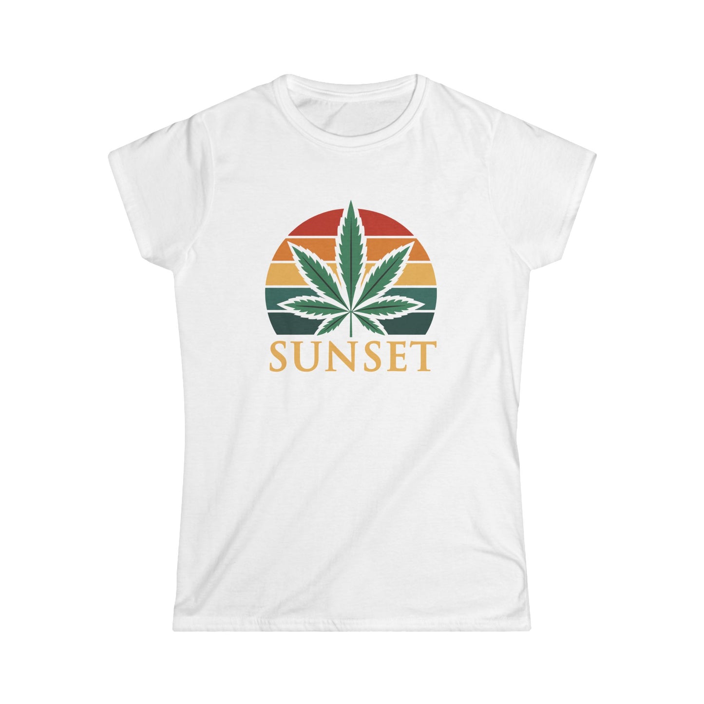 Sunset Cannabis Women’s Softstyle Tee, Chill Vibe Shirt, Gift for 420 Enthusiasts, Eco-Friendly Fashion, Summer Festival Wear, Urban [...]