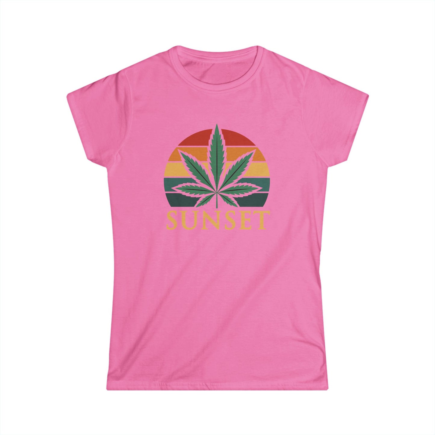Sunset Cannabis Women’s Softstyle Tee, Chill Vibe Shirt, Gift for 420 Enthusiasts, Eco-Friendly Fashion, Summer Festival Wear, Urban [...]