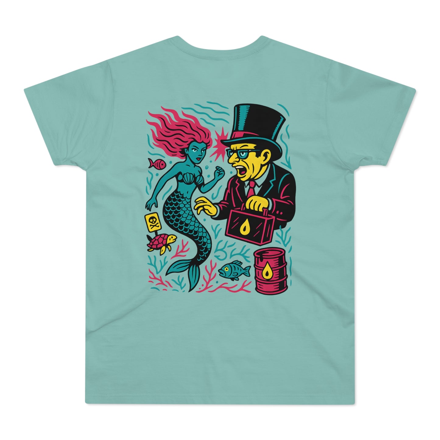 ¡HASHTA LA VISTA!  - "Ocean Rage" Unisex T-shirt, Stoner Fashion, Funny Gift for Weed Lovers and Alltime Highs