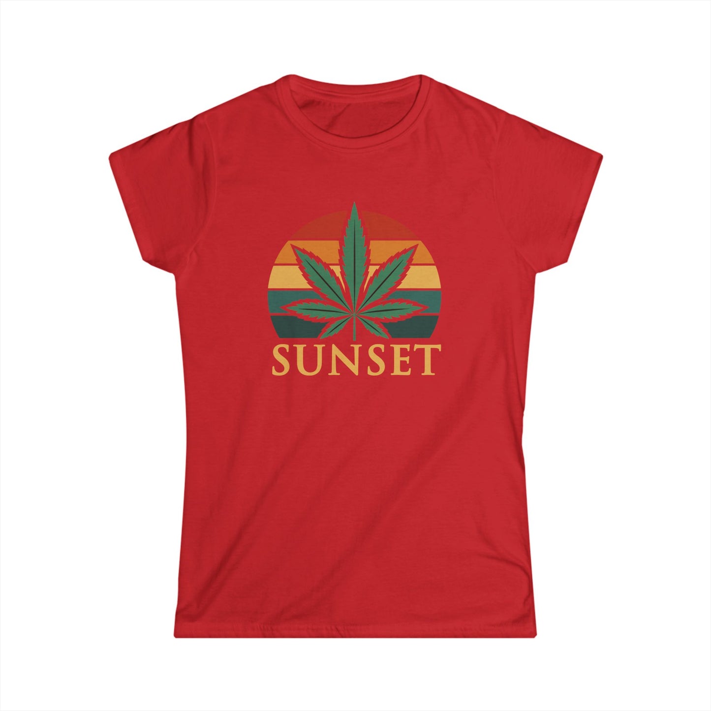 Sunset Cannabis Women’s Softstyle Tee, Chill Vibe Shirt, Gift for 420 Enthusiasts, Eco-Friendly Fashion, Summer Festival Wear, Urban [...]