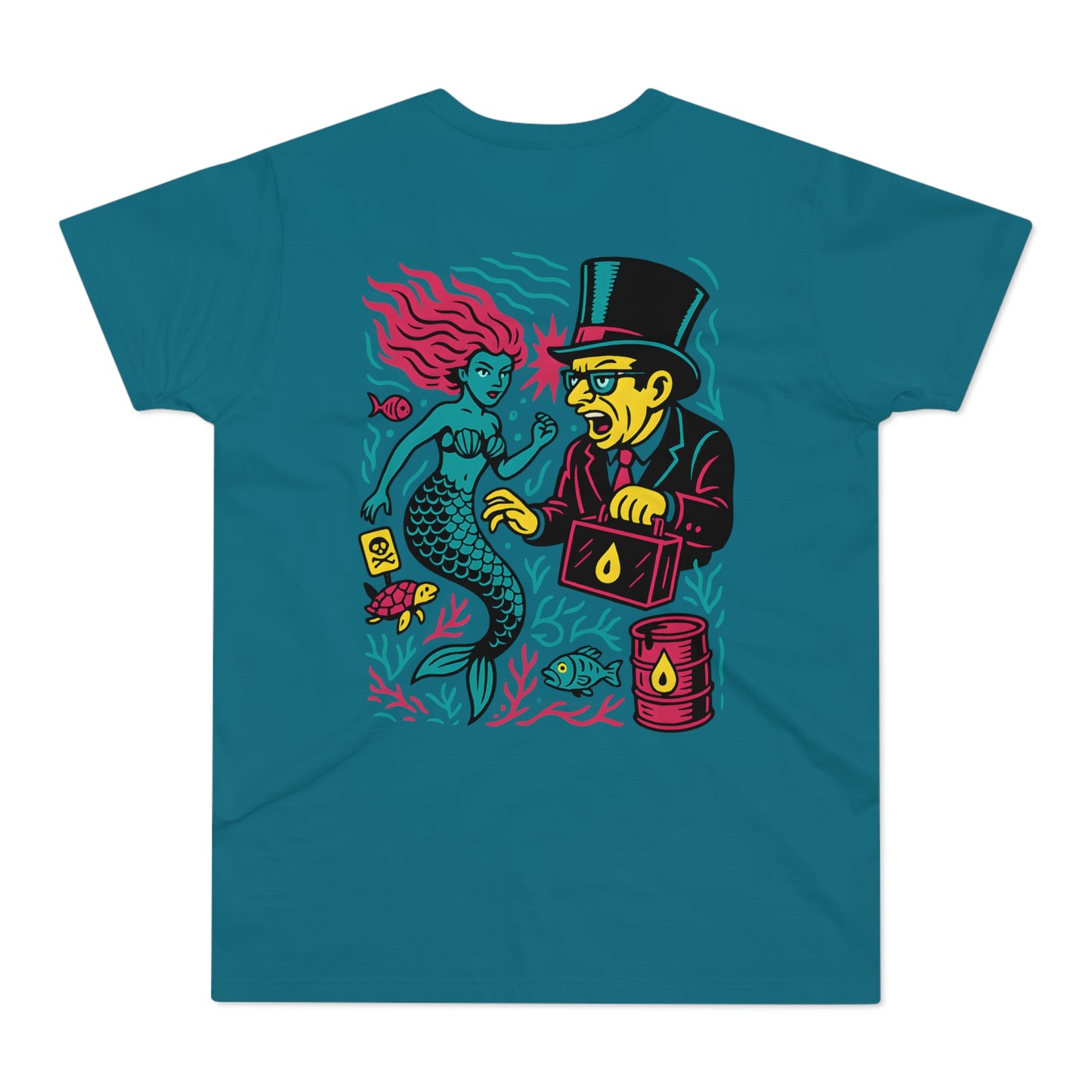 ¡HASHTA LA VISTA!  - "Ocean Rage" Unisex T-shirt, Stoner Fashion, Funny Gift for Weed Lovers and Alltime Highs