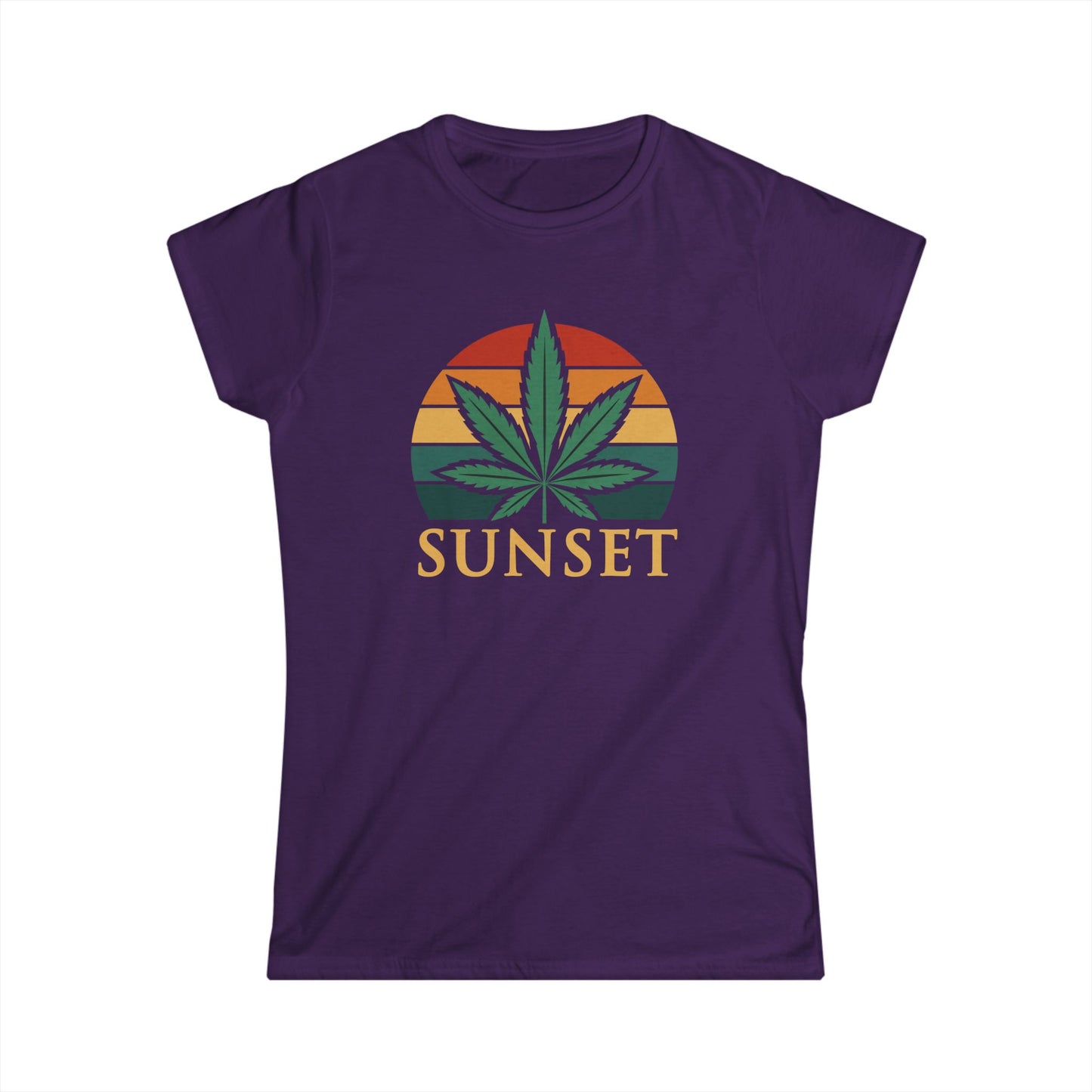 Sunset Cannabis Women’s Softstyle Tee, Chill Vibe Shirt, Gift for 420 Enthusiasts, Eco-Friendly Fashion, Summer Festival Wear, Urban [...]