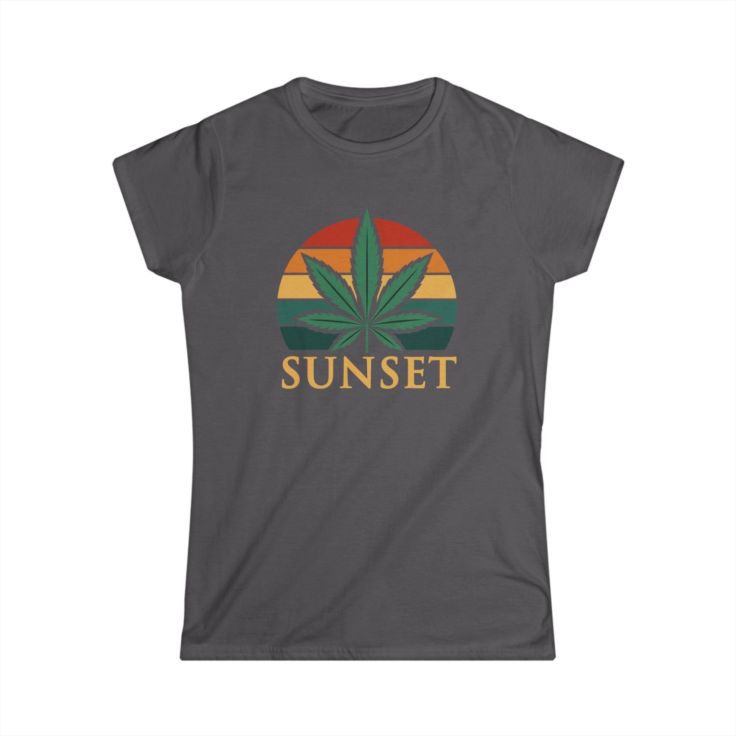 Sunset Cannabis Women’s Softstyle Tee, Chill Vibe Shirt, Gift for 420 Enthusiasts, Eco-Friendly Fashion, Summer Festival Wear, Urban [...]