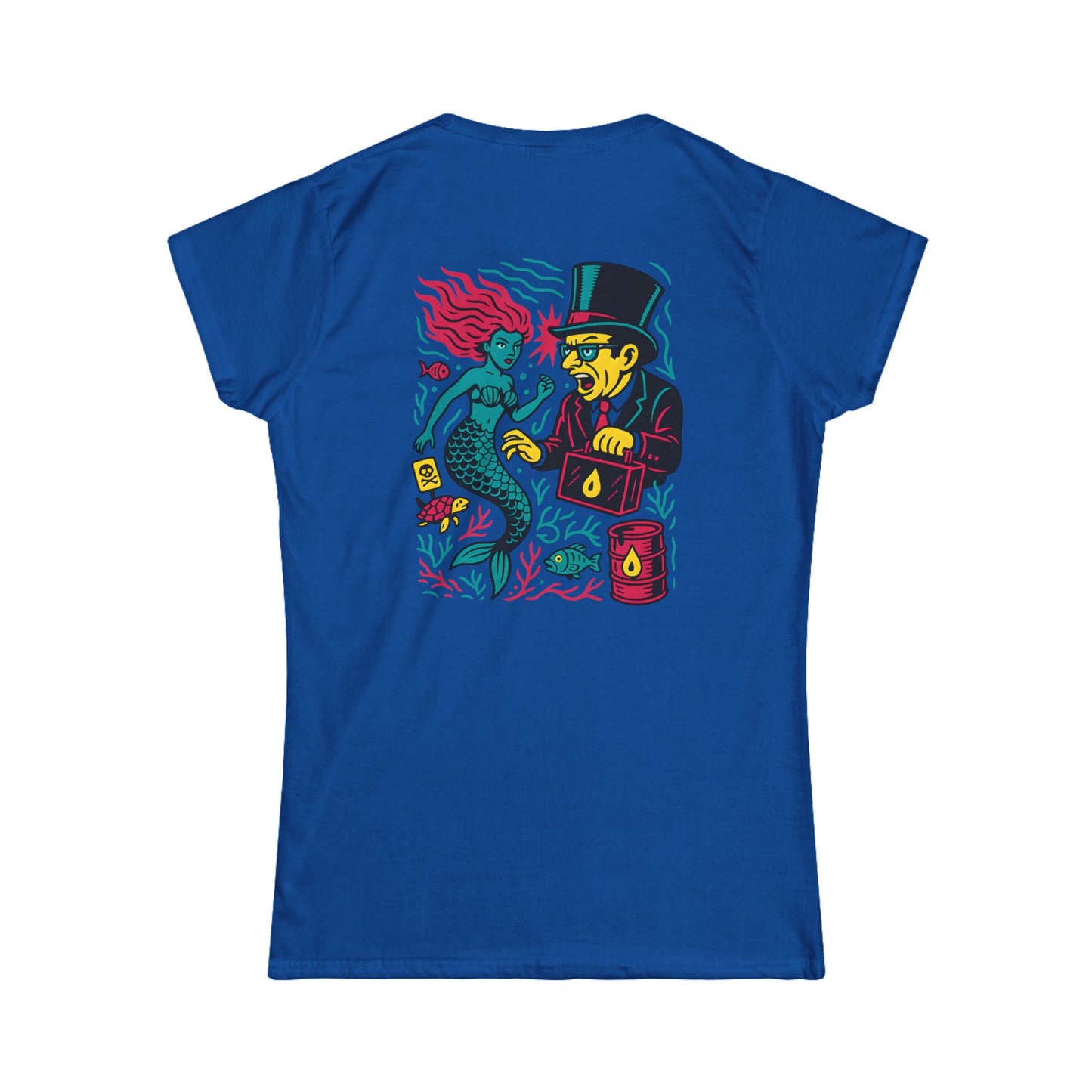 ¡HASHTA LA VISTA!  - "Ocean Rage" Woman's T-shirt, Stoner Fashion, Funny Gift for Weed Lovers and Alltime Highs